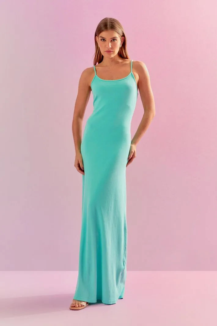 KNIT LONG DRESS La Cibeles Boutique KNIT LONG DRESS La Cibeles Boutique